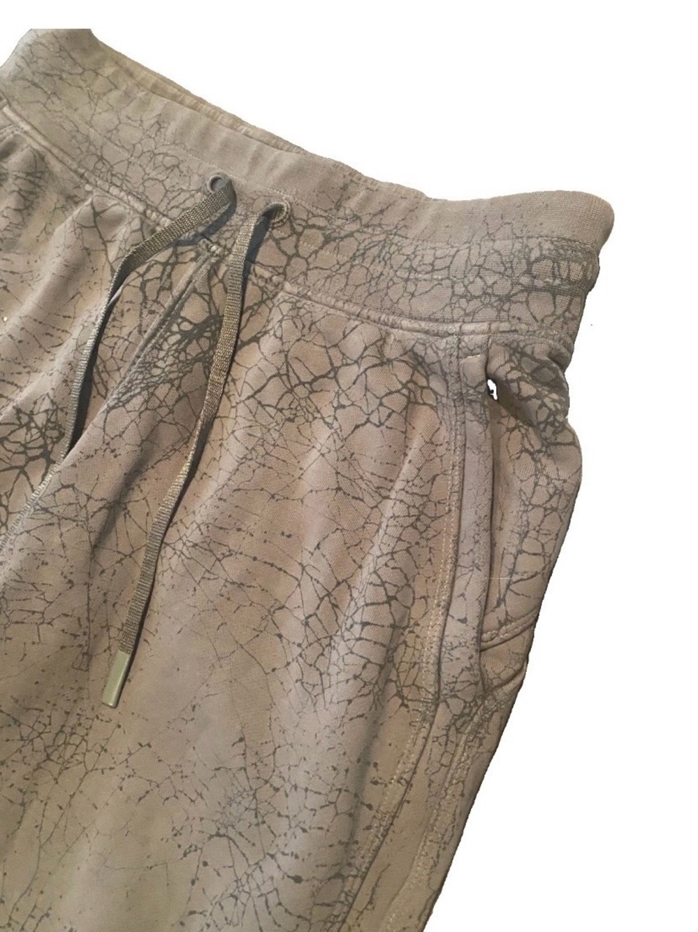 Lululemon Warm Down Jogger Thread Dye Rover Black Size 8 7/8 Pants LW5DMX - Picture 5 of 10